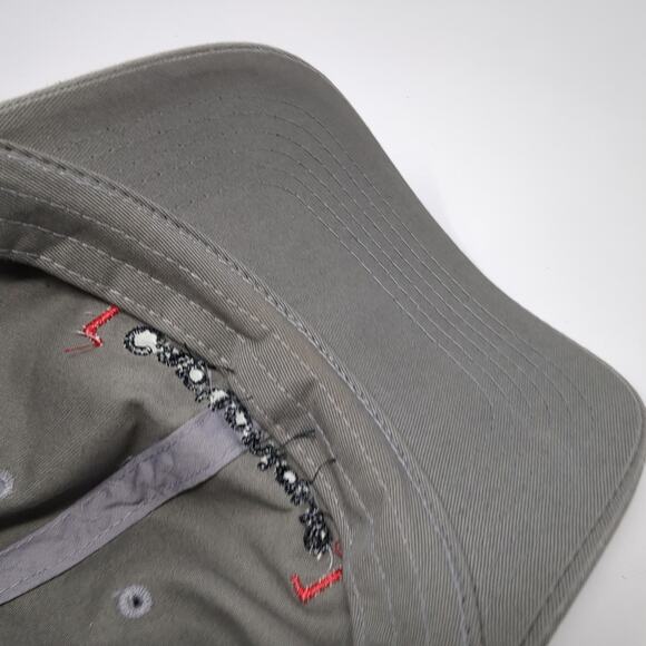 Captionique Slideback Baseball Cap Gray One Size Adjustable 6 Panel Top Level - Picture 8 of 9